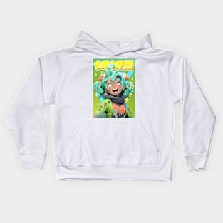 Minty Apple Fairy - Cr8zy in love Collection | Anime Manga 3D Design | PROUD OTAKU Kids Hoodie